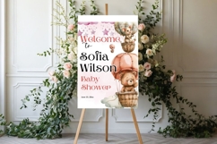 Baby Shower Welcome Sign Template 185 Product Image 2