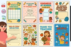 2026 Back to School Activity Book for Kids Product Image 2