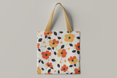 Colorful Floral Digital Paper Product Image 2