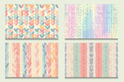 Pastel Knitted Cutting Boards sublimation Design Product Image 2