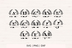 Golf Split Monogram SVG Bundle 26 Letters Product Image 2