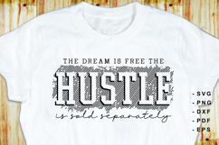 Hustle Tshirt Design SVG, Motivational Quotes T shirt PNG Product Image 2