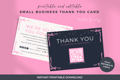 Thank You Card for Small Business | Editable Canva Template Product Image 2