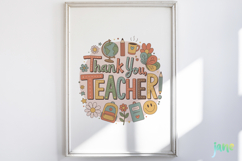Coquette Teacher Fall Sublimation Clipart Product Image 5