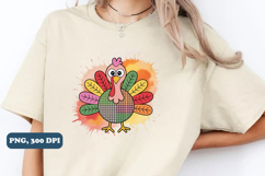 Thanksgiving Gobble PNG, Turkey PNG, Fall Sublimation design Product Image 3