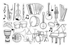 Musical Instruments Clipart Product Image 2