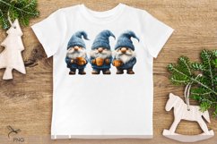 Cute Christmas Gnome Clipart Product Image 2