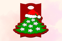 Christmas Tree 40 OZ Tumbler Stl File for 3D Printinting Product Image 2