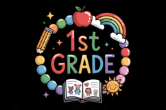 Bracelets Back to School PNG, 1st Grade PNG, Grade Level PNG Product Image 2