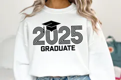 2025 Graduate svg | Graduation Svg | Shirt Svg Product Image 1