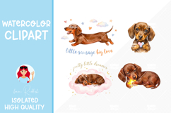 26 Cute Sausage Dog PNG Set for Baby Design, Nursery, Prints Product Image 4