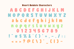 Heart Bubble - Playful Bubble Font Product Image 2