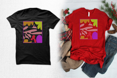 Abstract Botanical Patch Embroidery Design Product Image 2