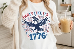 Party Like It's 1776 Svg, 4th Of July Svg, Patriotic Svg. Product Image 3