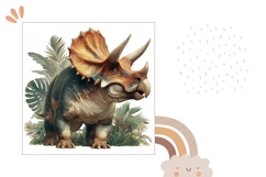 Dinosaur Pillow Design, Dino Pillow Sublimation Design Product Image 2