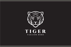 Tiger Head Logo Design Vector Illustration Product Image 2