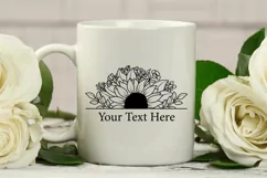 Sunflower Svg, Flower Svg, Half Sunflower Svg Product Image 6