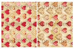 Valentine, Hearts, Papers, Junk Journal Product Image 2