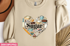 Sugar PNG, Vintage Kitchen Sublimation PNG Product Image 2