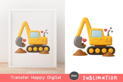 Construction Excavator Clipart Product Image 1