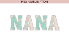 Nana cottage core png design for T-shirts Product Image 2