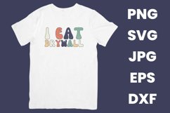 Retro I Eat Drywall Funny Sarcastic Humor SVG Product Image 2