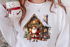 Cute Christmas Set Sublimation Clipart, Christmas PNG Product Image 2