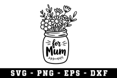Gift For Mum Svg |Mother Day SVG Cut file Product Image 1