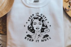 Retro Girl Quotes PNG Sublimation, Retro Girl Quotes Png Product Image 1