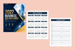 2027 Business Balance Sheet | Financial Statement Product Image 2