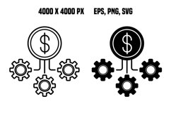 Operational Costs Icons Product Image 1