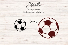 Soccer Ball SVG, Football SVG Product Image 2