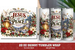 Holy Peace Christmas PNG, Emmanuel Christmas Nativity PNG, C Product Image 1