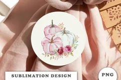 Watercolor Pumpkins sublimation png Product Image 2