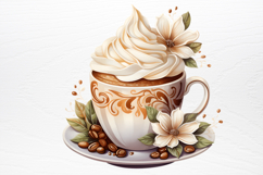 Christmas Hot Cocoa Cup Sublimation PNG Product Image 2