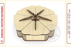 Box Organizer v14 - laser cut file - Glowforge ready SVG Product Image 2