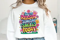 Be the Reason Someone Smiles Today Svg | Shirt Svg Product Image 1