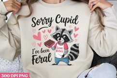 Sorry cupid i&#039;ve been feral PNG, Sweet Valentines PNG Product Image 3