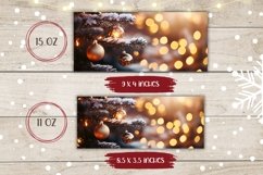 Christmas Mug Wrap Design, Christmas Sublimation Mug Product Image 2
