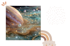 Glitter Pillow Case, Glitter Sublimation Design Product Image 2