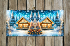 Christmas moods | 4 watercolor xmas Sublimation Mug designs Product Image 2