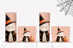 Magic Cat Tumbler Sublimation, Halloween Cat Tumbler Design Product Image 2