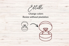 Engagement Ring SVG Product Image 2