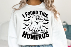 I Found This Humerus Svg | Halloween Svg | Shirt Svg Product Image 1