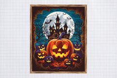 Vintage Halloween Postcard Sublimation Product Image 2