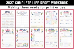 2027 Complete Life Reset Workbook Product Image 2