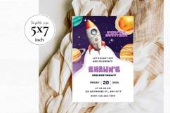 Baby Shower Invitation Template 330 Product Image 1