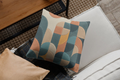 Modern Abstract Geometric Art Embroidery Design Product Image 2