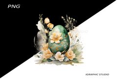 Easter Clipart, Easter Egg Clipart, Easter Bunny Png Product Image 1