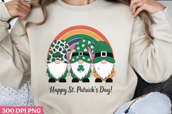 Happy St. Patrick s Day PNG, St Patricks Day Gnome Sublimati Product Image 3